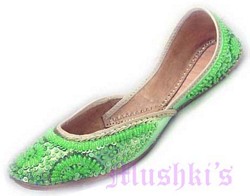 Beaded Slippers - click here for large view